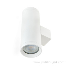 Cylinder white aluminium housing led ceiling light head